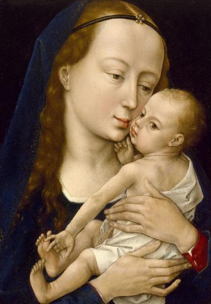 Virgin And Child by Rogier Van Der Weyden Oil Painting Reproductions
