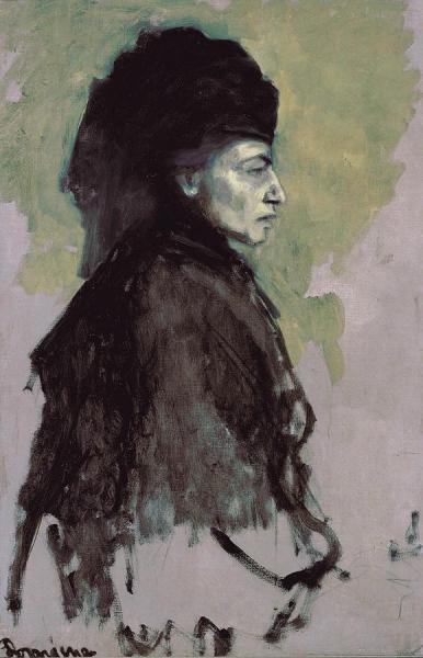 Dame En Deuil, Ca. 1910 by Romaine Brooks