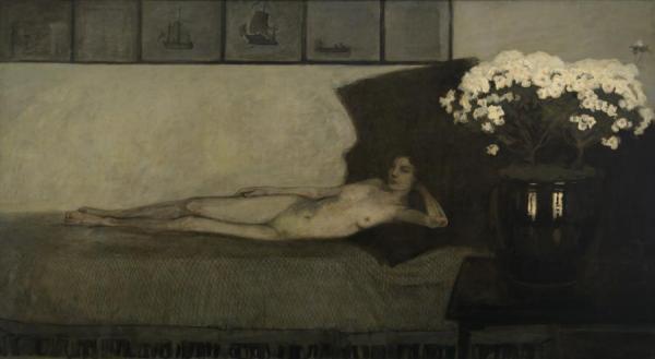 Azalées Blanches (white Azaleas), 1910 by Romaine Brooks