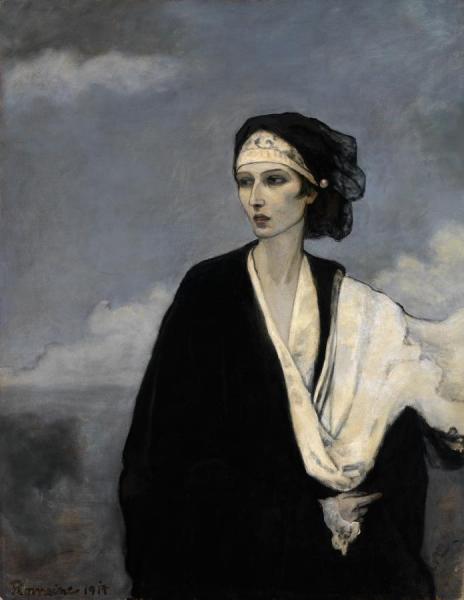 Ida Rubinstein, 1917 by Romaine Brooks