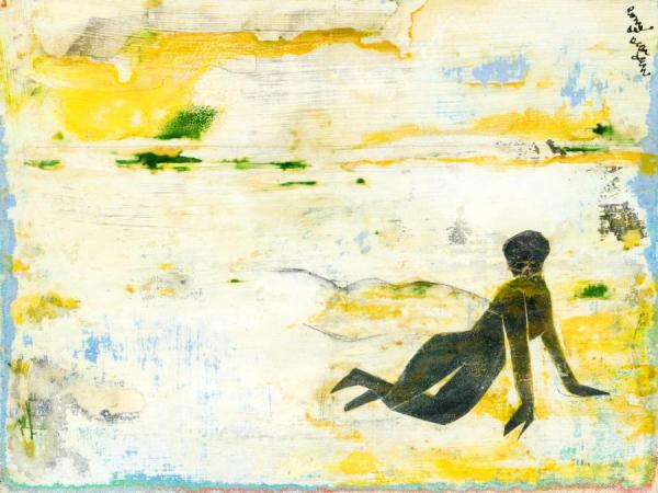 Lonely Beach by Romare Bearden