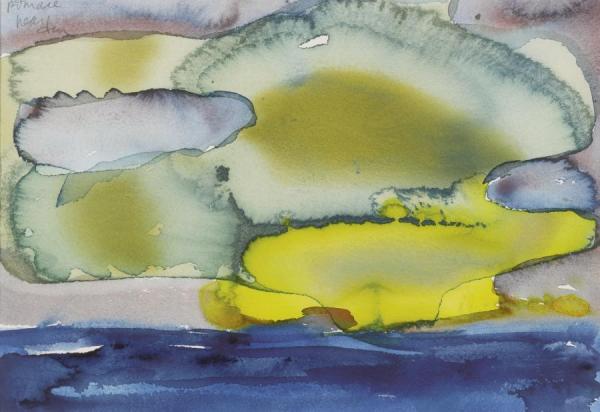 Off Le Cupecoy Bay by Romare Bearden