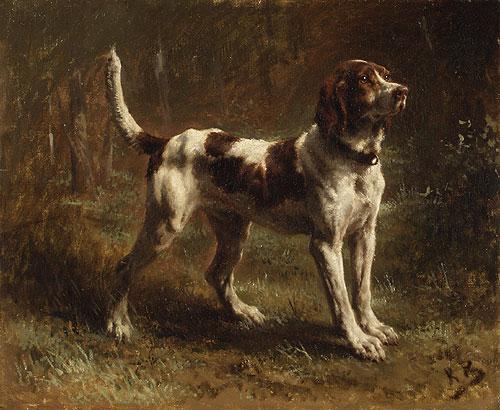 A Limier Briquet Hound by Rosa Bonheur