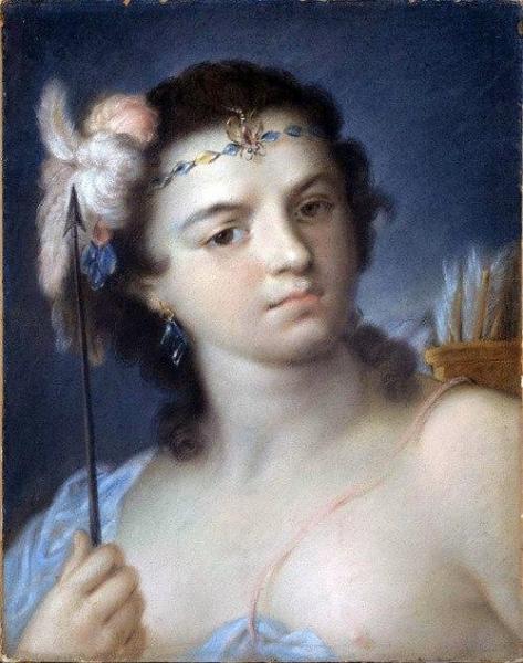 America by Rosalba Carriera