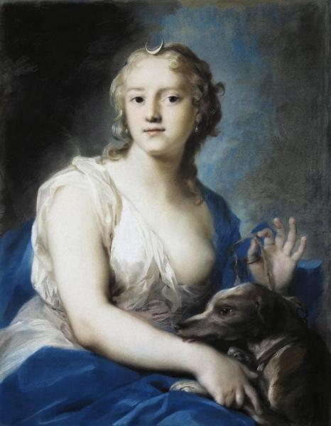Diana by Rosalba Carriera