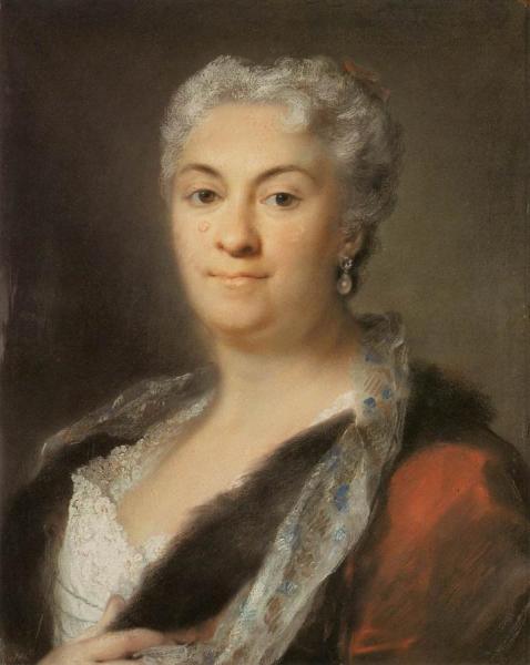 Elderly Lady by Rosalba Carriera Oil Painting Reproductions