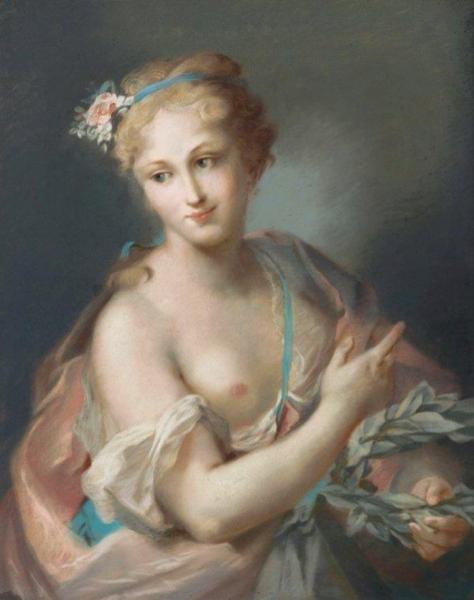 Flora by Rosalba Carriera