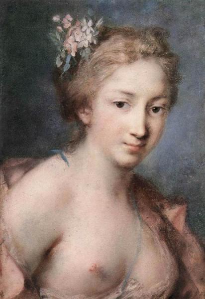 Flora by Rosalba Carriera