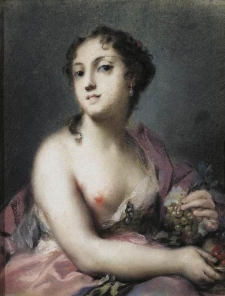 Four Seasons 03, Autumn by Rosalba Carriera