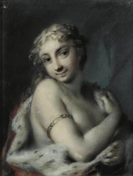Four Seasons 04, Winter by Rosalba Carriera