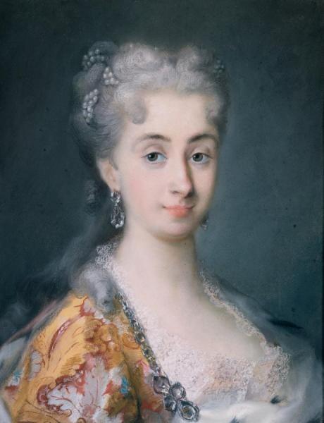 Pisana Mocenigo, Née Corner (or Cornaro) by Rosalba Carriera Oil Painting Reproductions