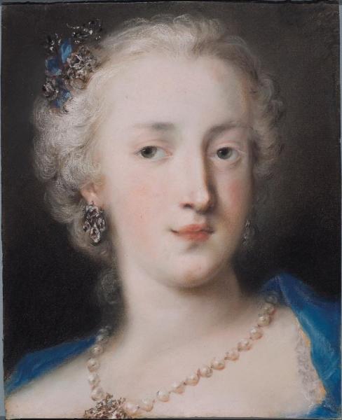Portrait Of A Woman by Rosalba Carriera
