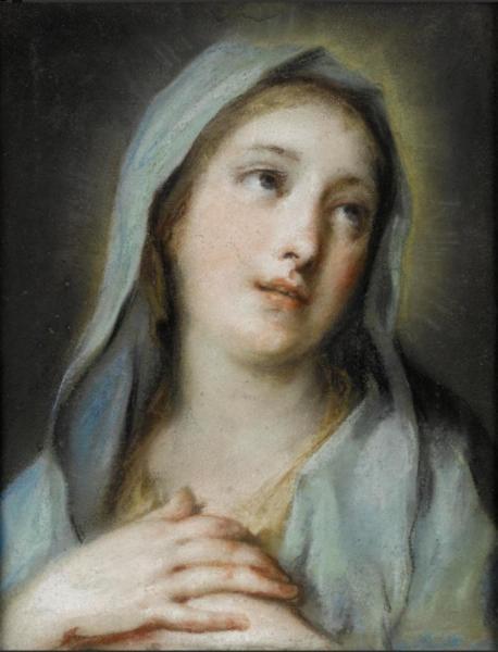 The Madonna by Rosalba Carriera Oil Painting Reproductions