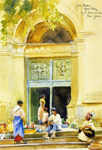 San Pedro, Manila by Rosina Emmet Sherwood