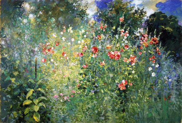 A Garden In A Sea Of Flowers by Ross Sterling Turner