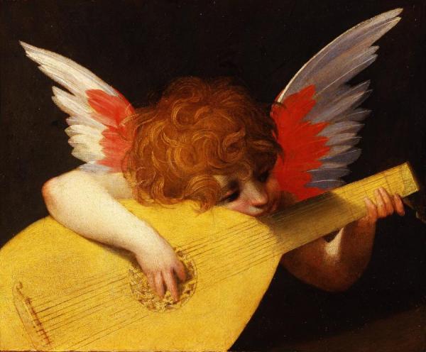 Musician Angel by Rosso Fiorentino