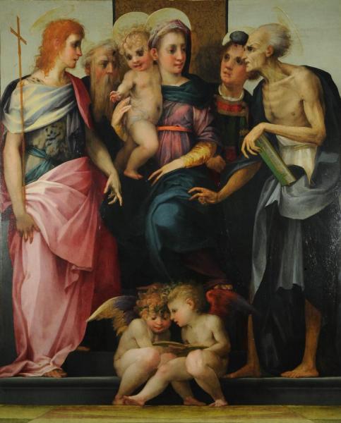 Pala Dello Spedalingo(spedalingo Altarpiece) by Rosso Fiorentino