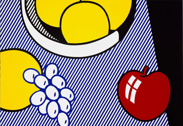 Apple, Grappes, Grapefruit, 1974 by Roy Lichtenstein