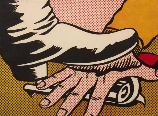 Foot And Hand, 1964 by Roy Lichtenstein