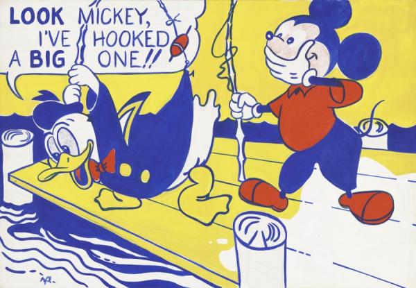 Look Mickey by Roy Lichtenstein