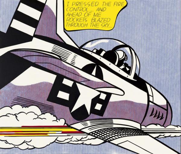 Whaam!, I, 1963 by Roy Lichtenstein Oil Painting Reproductions
