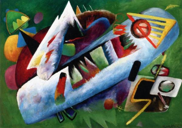 Concentric by Rudolf Bauer Oil Painting Reproductions