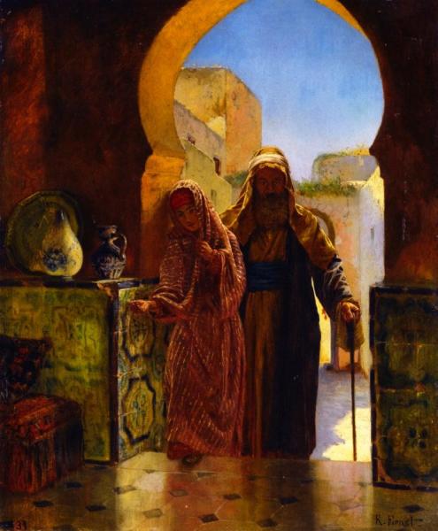 A Helping Hand by Rudolf Ernst Oil Painting Reproductions