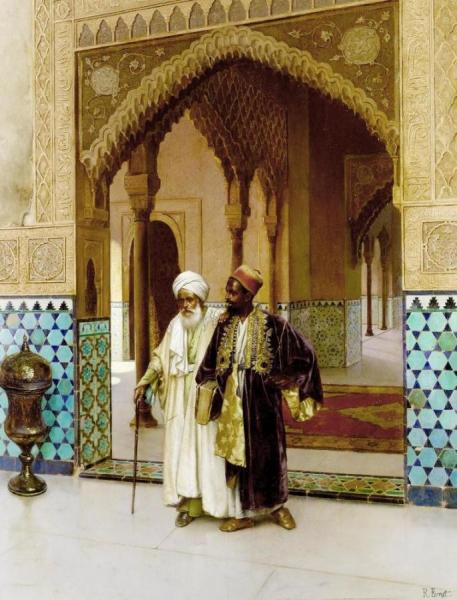 After Prayer by Rudolf Ernst