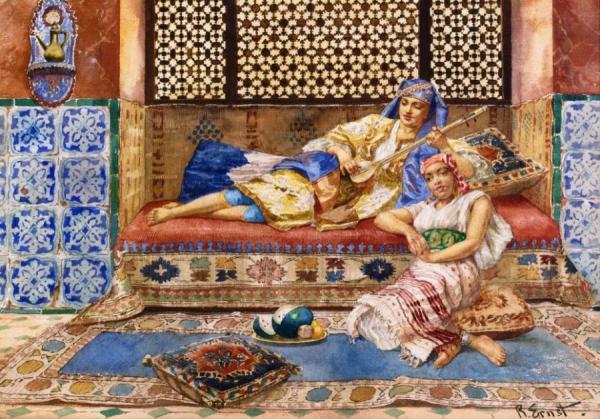Harem Solg by Rudolf Ernst