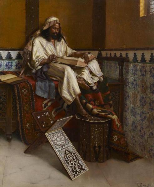 Rudolf Ernst Reading The Koran