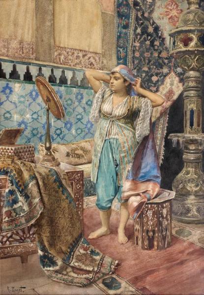 The Harem Favorite by Rudolf Ernst
