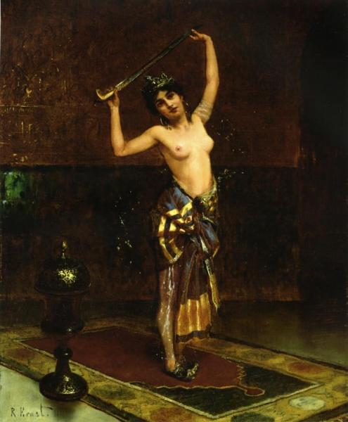 The Sword Dancer by Rudolf Ernst