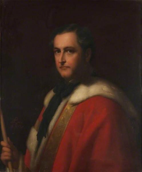 Frederick Lygon (1830-1891),6th Earl Beauchamp by Rudolf Lehmann