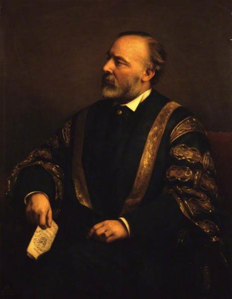 Sir Andrew Clark (1826-1893) by Rudolf Lehmann