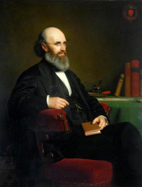 Thomas Carr Lietch, First Town Clerk Of Tynemouth by Rudolf Lehmann