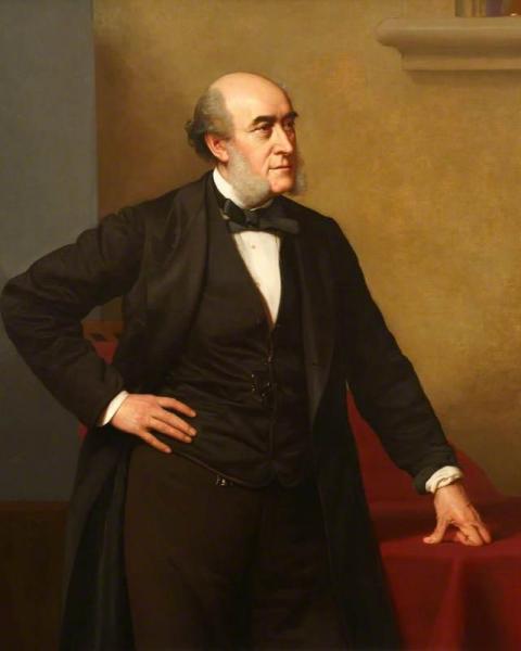 William Fergusson (1808-1877) by Rudolf Lehmann