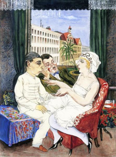 Golden Youth by Rudolf Schlichter Oil Painting Reproductions