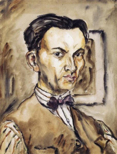 Portrait Of A Man by Rudolf Schlichter Oil Painting Reproductions