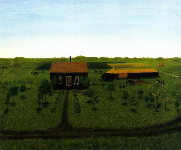 The Homestead Of Ellsworth L. Ball by Sallie Cover