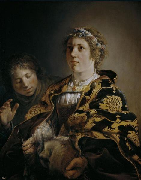 Judith With The Head Of Holofernes by Salomon De Bray