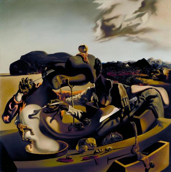 Autumnal Cannibalism,1936 by Salvador Dalí