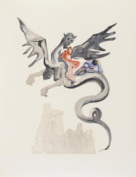 Dante Alighieri by Salvador Dalí