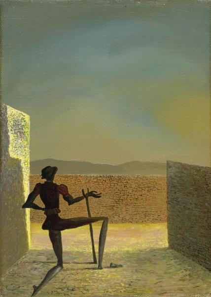 Le Spectre De Vermeer De Delft by Salvador Dalí