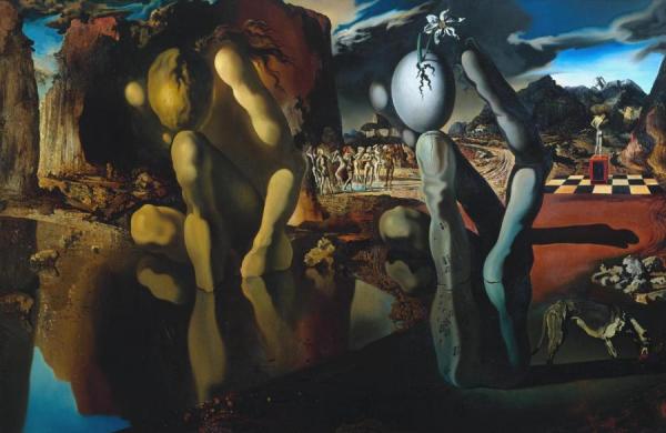 Metamorphosis Of Narcissus,1937 by Salvador Dalí