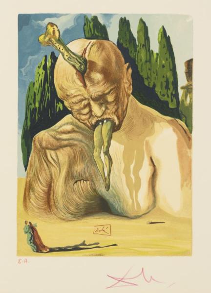 Salvador Dalí The Divine Comedy I