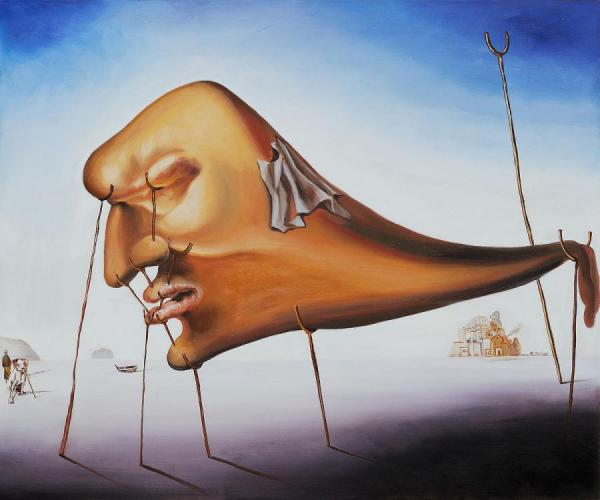The Dream by Salvador Dalí