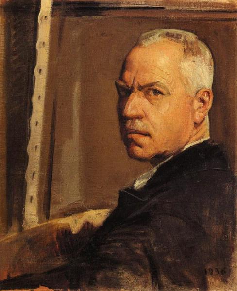 Autorretrato by Salvador Tuset Tuset