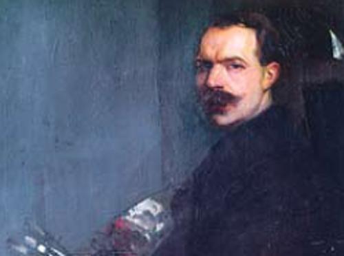 Autorretrato by Salvador Tuset Tuset