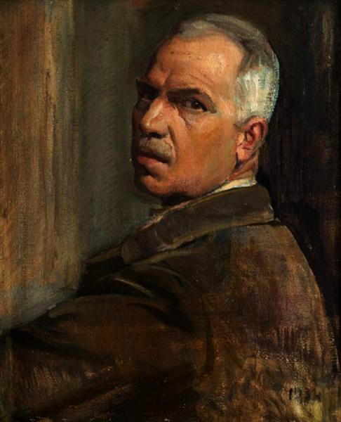 Autorretrato by Salvador Tuset Tuset