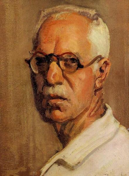 Autotrretrato by Salvador Tuset Tuset